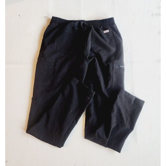 Figs Technical Collection Black Basic Scrubs Pants Tall Small - Picture 6 of 11